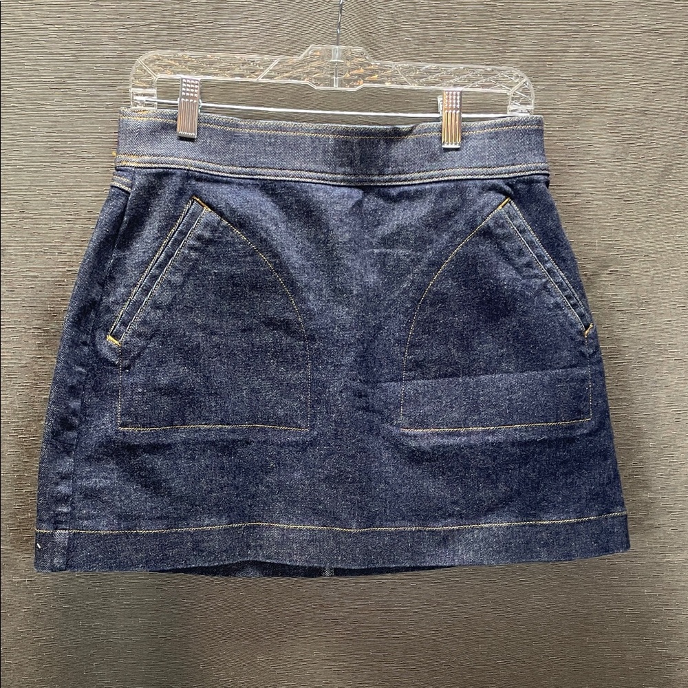 SPANX Denim Blue‎ Mini Skirt